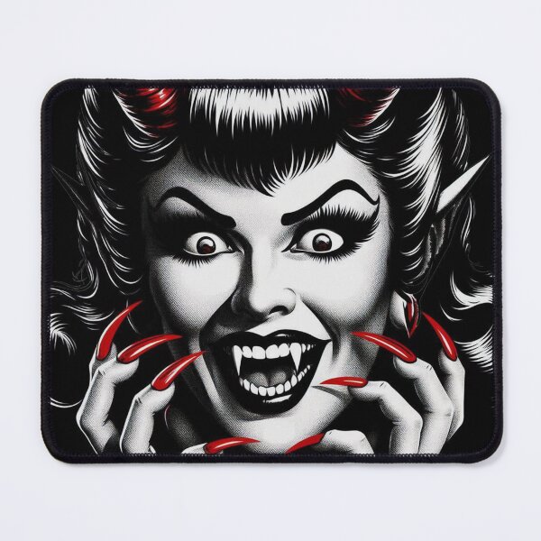 Item preview, Retro Devilish Woman designed and sold by PulpVintage.