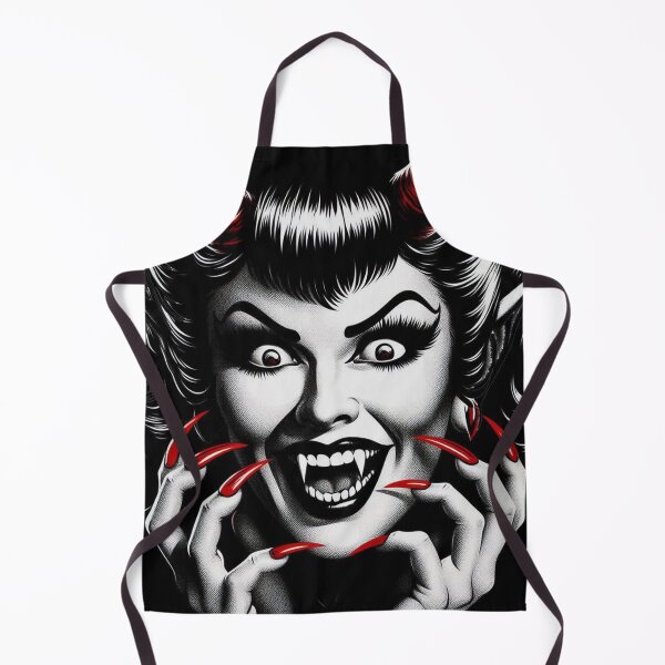 Item preview, Retro Devilish Woman designed and sold by PulpVintage.