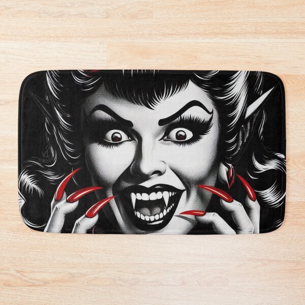 Item preview, Retro Devilish Woman designed and sold by PulpVintage.