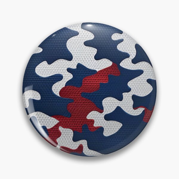 Item preview, Red White And Blue Camouflage Pattern designed and sold by TheArtOfPat.