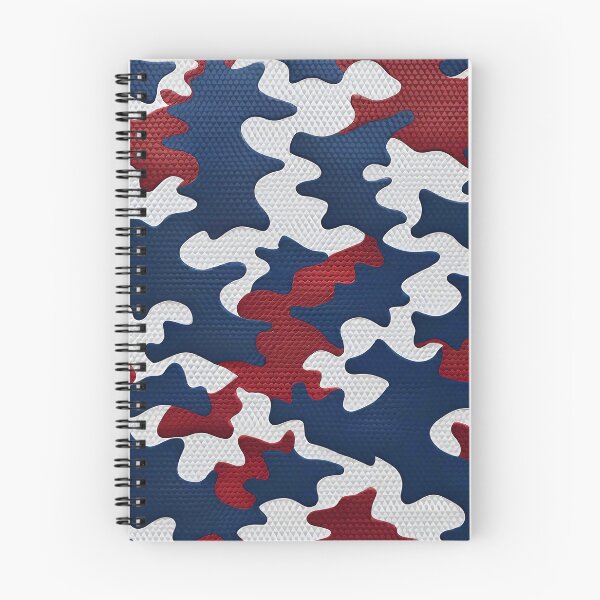 Item preview, Red White And Blue Camouflage Pattern designed and sold by TheArtOfPat.