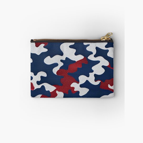 Item preview, Red White And Blue Camouflage Pattern designed and sold by TheArtOfPat.