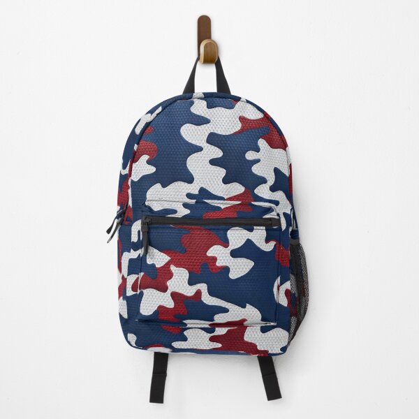 Item preview, Red White And Blue Camouflage Pattern designed and sold by TheArtOfPat.