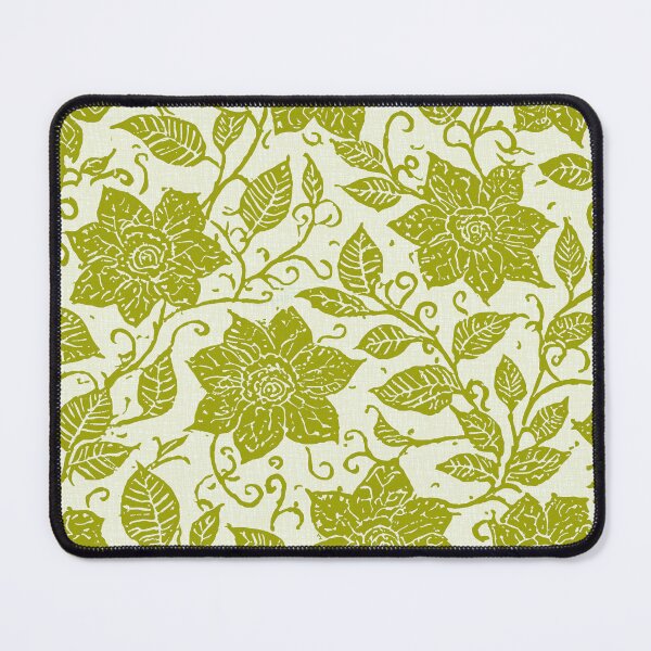 Item preview, Boho Floral Pattern Olive Green designed and sold by tonymagnerart.