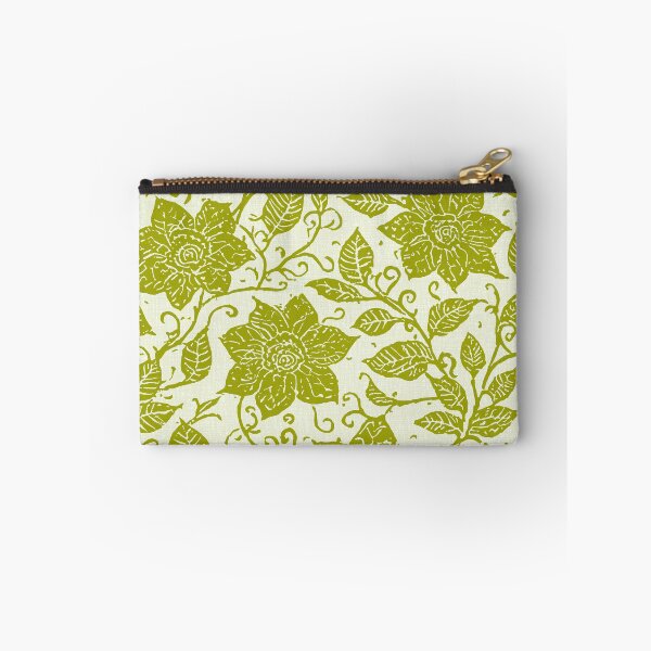 Item preview, Boho Floral Pattern Olive Green designed and sold by tonymagnerart.
