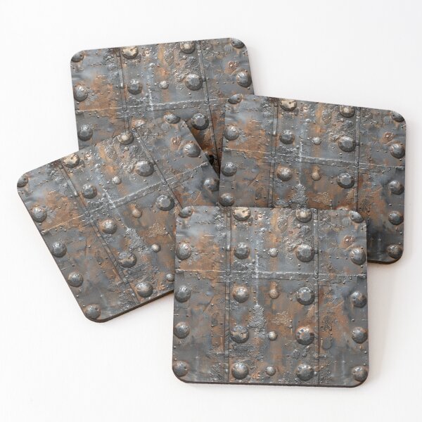 Item preview, Industrial Textured Metal Plate With Rust Details designed and sold by Reichcorp.
