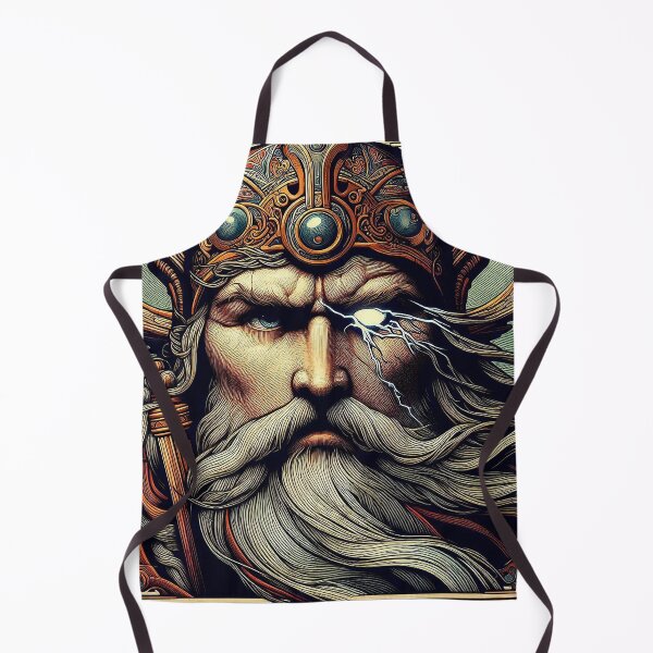 Item preview, art nouveau Odin designed and sold by Foxlindesigns.