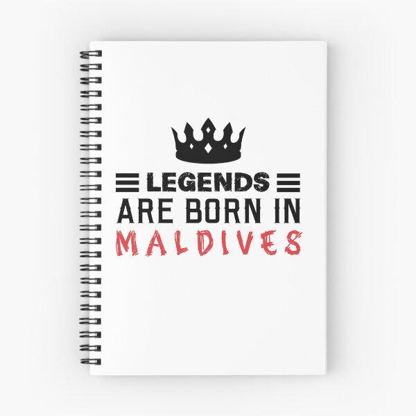 Item preview, Legends are born in Maldives designed and sold by BYNDART.