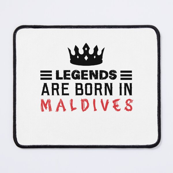 Item preview, Legends are born in Maldives designed and sold by BYNDART.