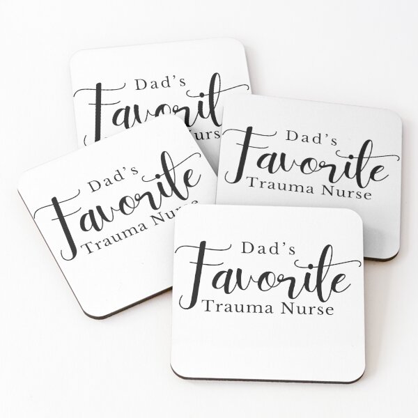 Item preview, Dad's Favorite Trauma Nurse  designed and sold by Whackadoodletee.