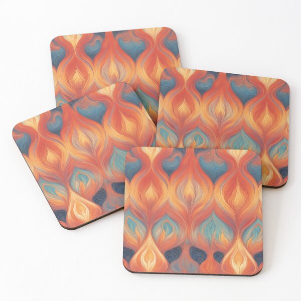 Aperçu de l'œuvre Flammes bleues créée et vendue par JacqMC32.