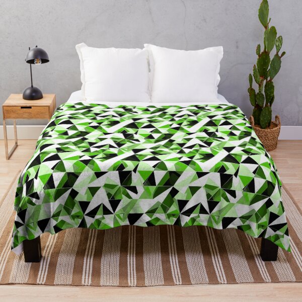Item preview, Triangles of Green designed and sold by SaraBakx.