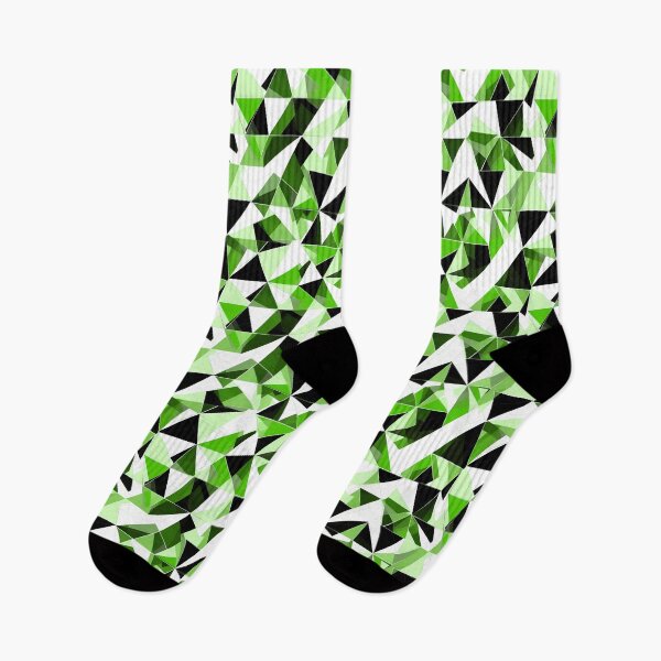 Item preview, Triangles of Green designed and sold by SaraBakx.