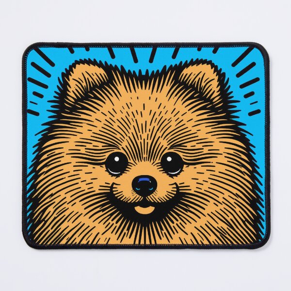 Item preview, Pop Art of a Pomeranian designed and sold by FunnehGacha.