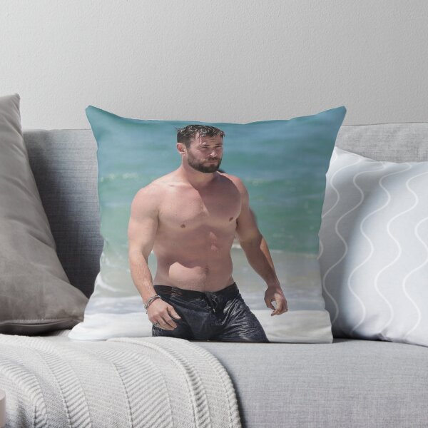 Chris Hemsworth Printing Throw Pillow Cover Decorative Car Cushion Hotel  Waist Office Square Home Pillows not include One Side - AliExpress