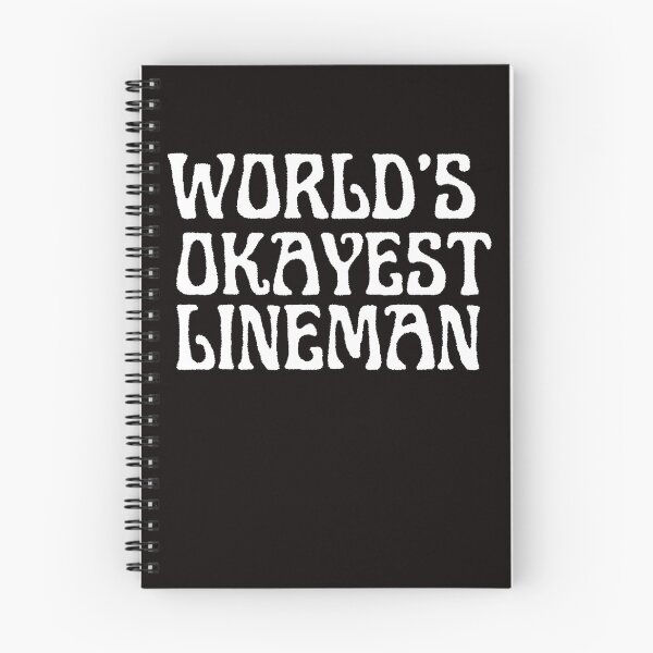 Item preview, World's Okayest Lineman designed and sold by rawaart1.