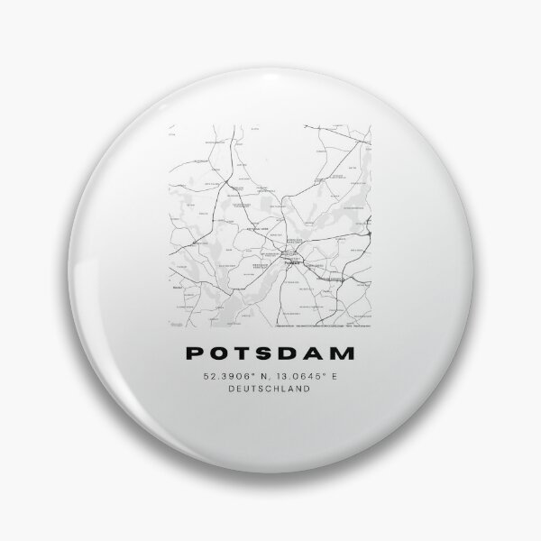 Item preview, Potsdam Coordinates - Elegant Map Design designed and sold by RM-Journey.