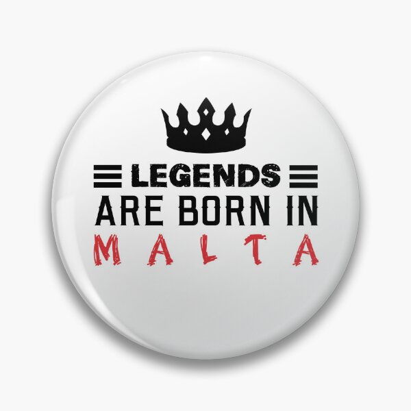 Item preview, Legends are born in Malta designed and sold by BYNDART.