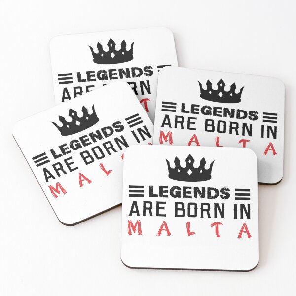 Item preview, Legends are born in Malta designed and sold by BYNDART.