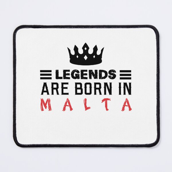 Item preview, Legends are born in Malta designed and sold by BYNDART.