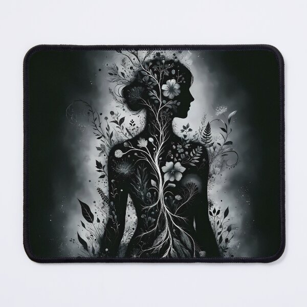 Item preview, Shadowed Floribunda Portrait designed and sold by JuniperFinch.