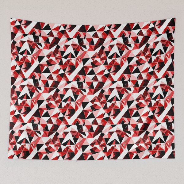 Item preview, Triangles of Red designed and sold by SaraBakx.