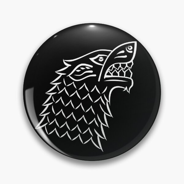 Artikelvorschau, Wikingerwolf (weiß) entworfen und verkauft von NateArtDesign.