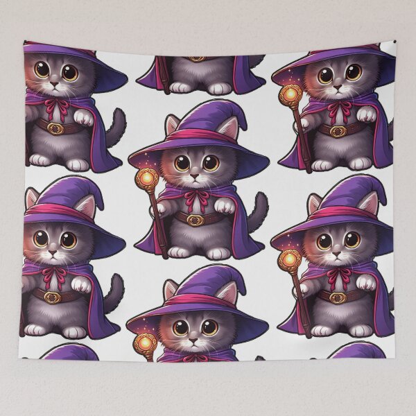 Item preview, Sorcerer kitten designed and sold by SurArt.