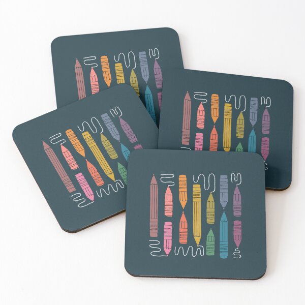 Item preview, Pencil Race Rainbow designed and sold by katdogdesign.