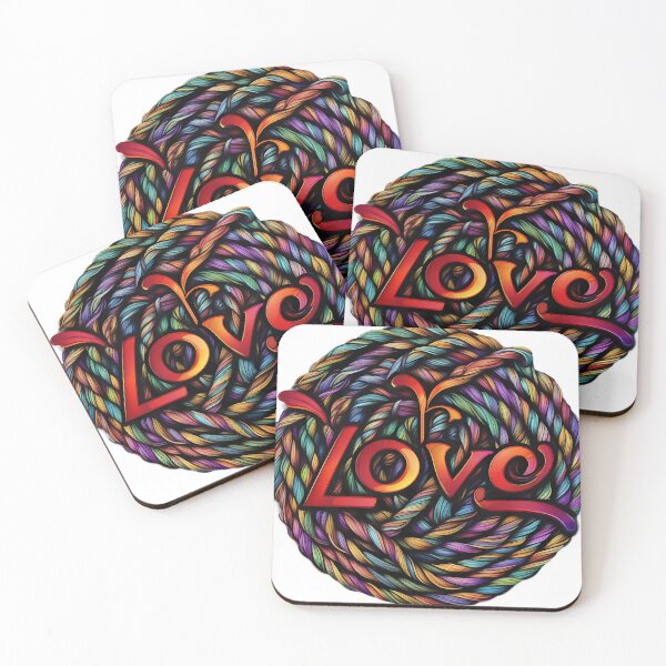 Item preview, A ball made of ropes with the word love designed and sold by Enga6.