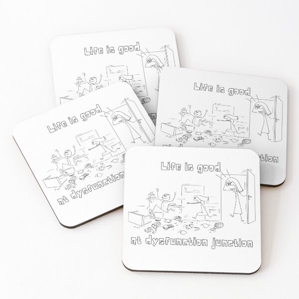Item preview, Funny Dysfunctional Family, Stick Figure Family designed and sold by AncestralEchoes.