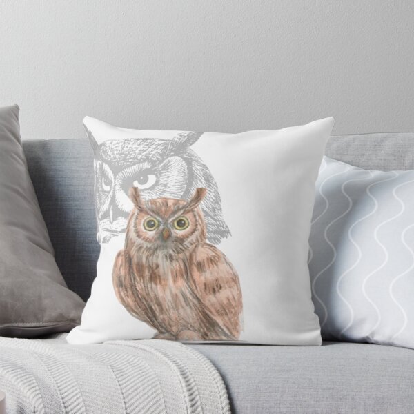 Item preview, Gaze of Wisdom: The Majestic Eurasian Eagle Owl (Unisex T-Shirt) designed and sold by mgl-design.