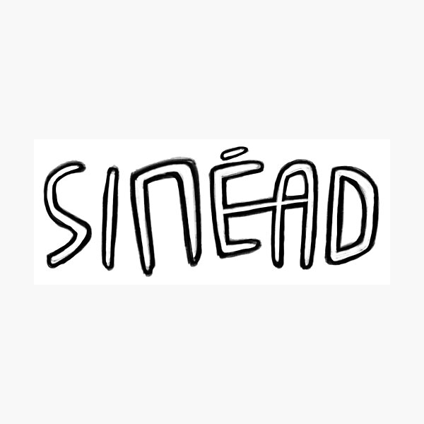 Item preview, Name: Sinead designed and sold by badlydrawnbabe.