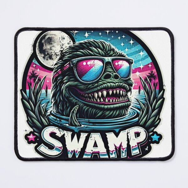 Item preview, Neon Swamp Nightmare designed and sold by piscininha.