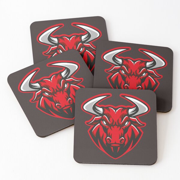 Item preview, Reddish bull head designed and sold by MerlinWear.