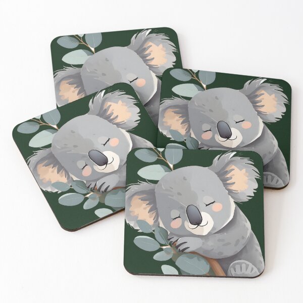 Item preview, Cute Sleeping Koala designed and sold by TetragramArt.