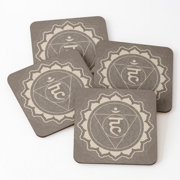 Item preview, Throat Chakra Mandala - Earth + Dove designed and sold by Irene Estelle.