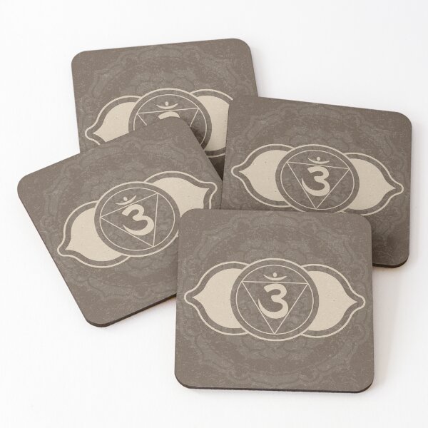 Item preview, Third Eye Chakra Mandala - Earth + Dove designed and sold by Irene Estelle.