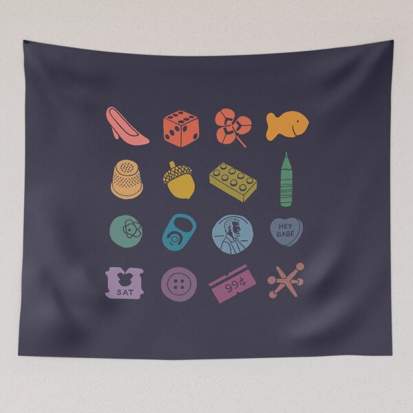Item preview, Small Things Rainbow Dark designed and sold by katdogdesign.