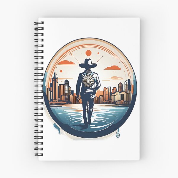 Item preview, City logo with man walk on water designed and sold by david stigler.
