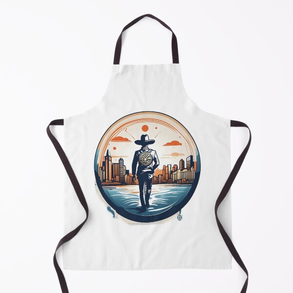 Item preview, City logo with man walk on water designed and sold by david stigler.