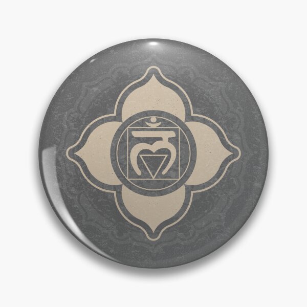 Item preview, Root Chakra Mandala - Slate + Dove designed and sold by Irene Estelle.