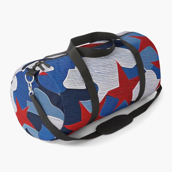 Item preview, Red White And Blue Camouflage Pattern designed and sold by TheArtOfPat.