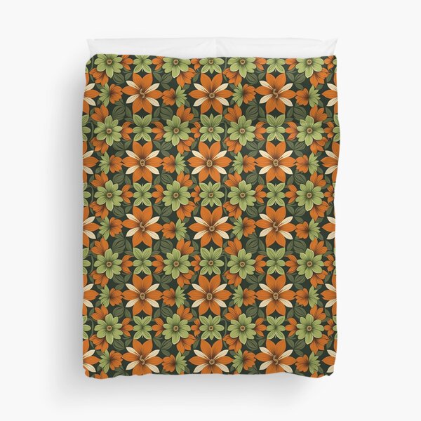 70s Flower Duvet Covers for Sale | Redbubble