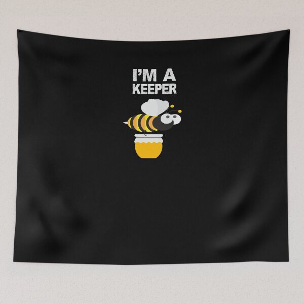 Item preview, I'm A Keeper Honey Bee designed and sold by TeeTimeGuys.