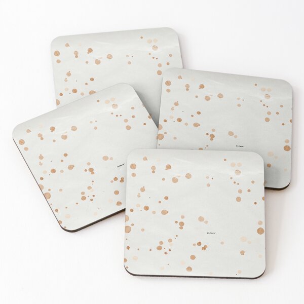 Item preview, Parchment white with Hazelwood paint splatters - dePace' designed and sold by mrpropcake.