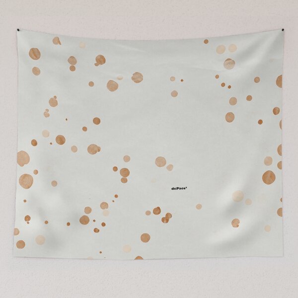 Item preview, Parchment white with Hazelwood paint splatters - dePace' designed and sold by mrpropcake.
