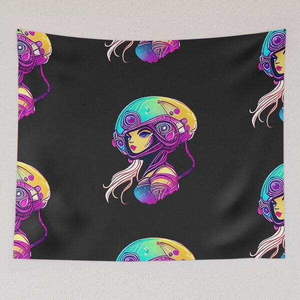 Item preview, Space Warrior Girl "Anemone" designed and sold by Chubuter.