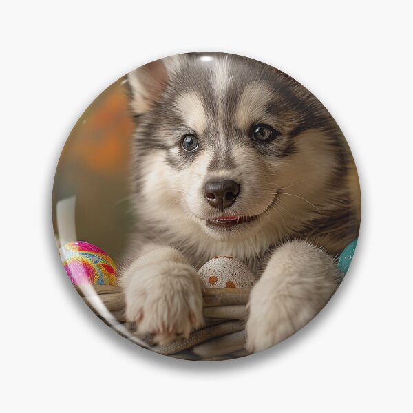 Item preview, Springtime Splendor A Malamute's Easter Adventure designed and sold by DigitalDoghouse.
