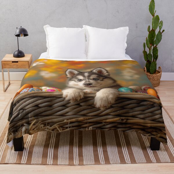 Item preview, Springtime Splendor A Malamute's Easter Adventure designed and sold by DigitalDoghouse.